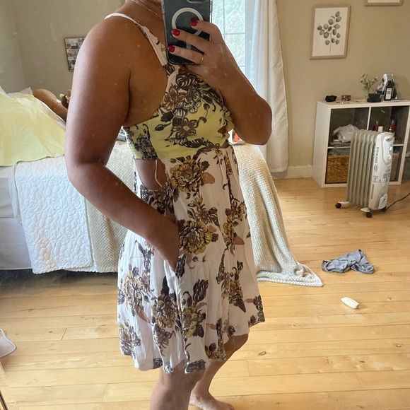 FREE PEOPLE | Floral Free People Sun Dress - Picture 3 of 10